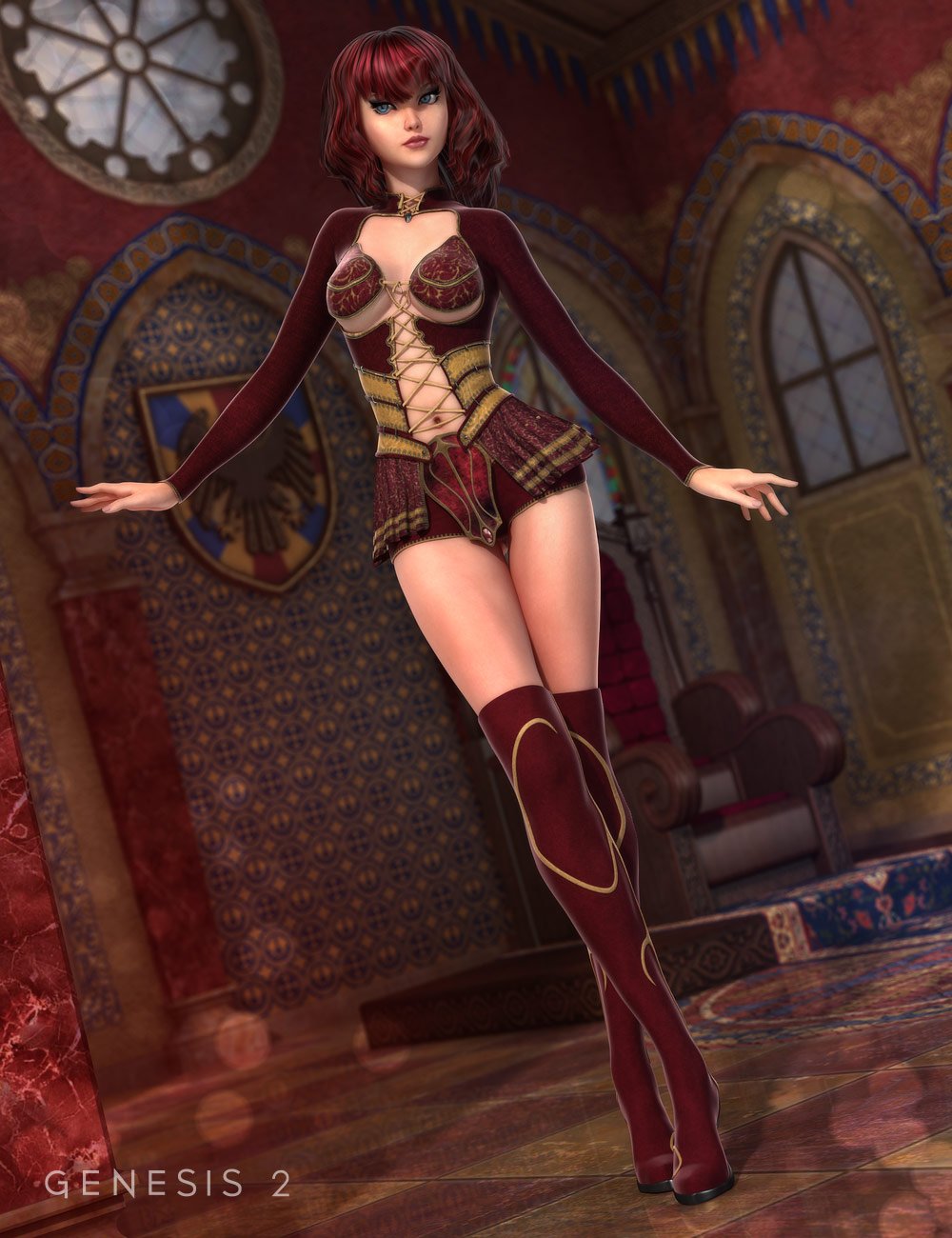 Essina Outfit for Genesis 2 Female(s)