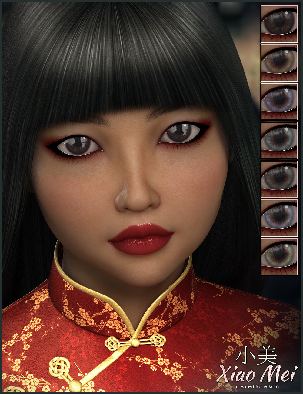 FWSA Xiao Mei FWSA Xiao Mei by: Fred Winkler ArtSabby, 3D Models by Daz 3D