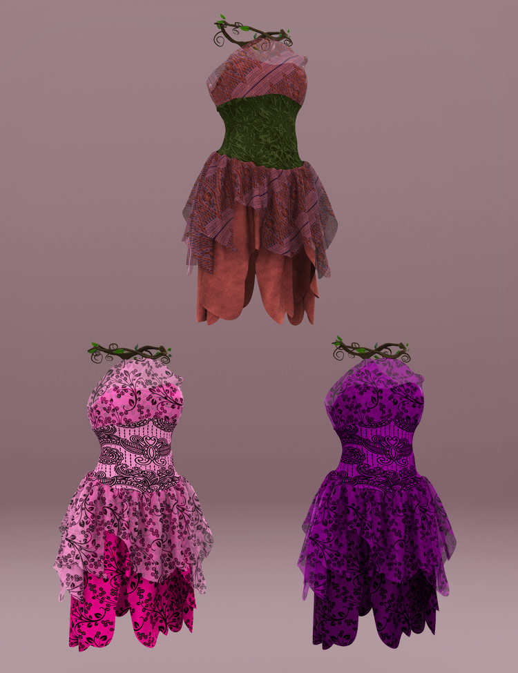 Pixium Dress for Genesis 2 Female(s) Pixium Dress for Genesis 2 Female(s) by: Neftis3D, 3D Models by Daz 3D