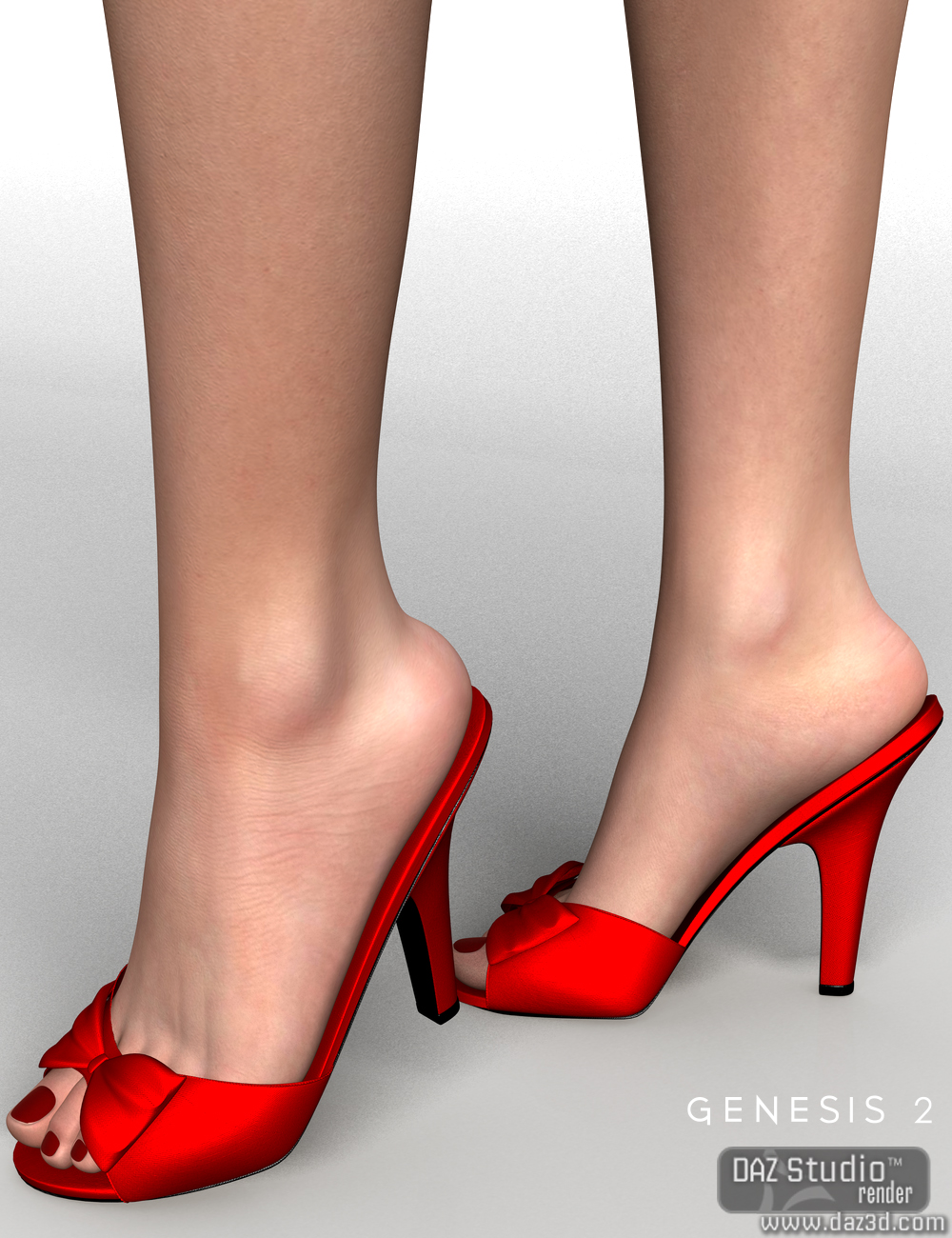 Boudoir Heels for Genesis 2 Female(s) by: Nikisatez, 3D Models by Daz 3D