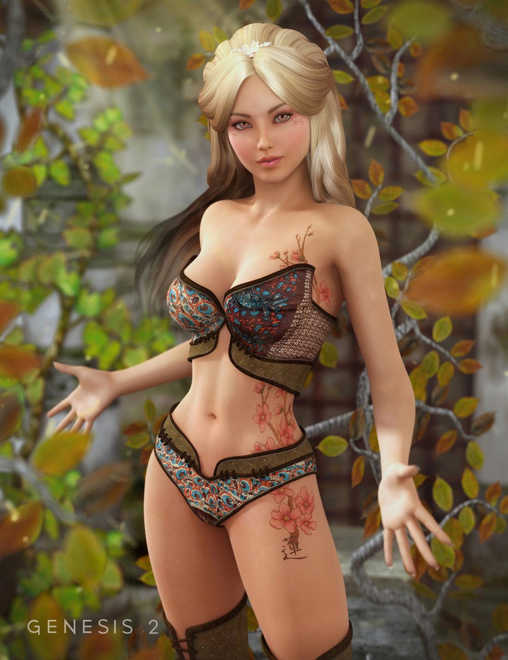 Lotus by: CountessJessaii, 3D Models by Daz 3D