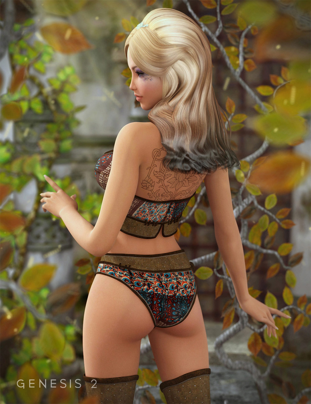Lotus Lotus by: CountessJessaii, 3D Models by Daz 3D