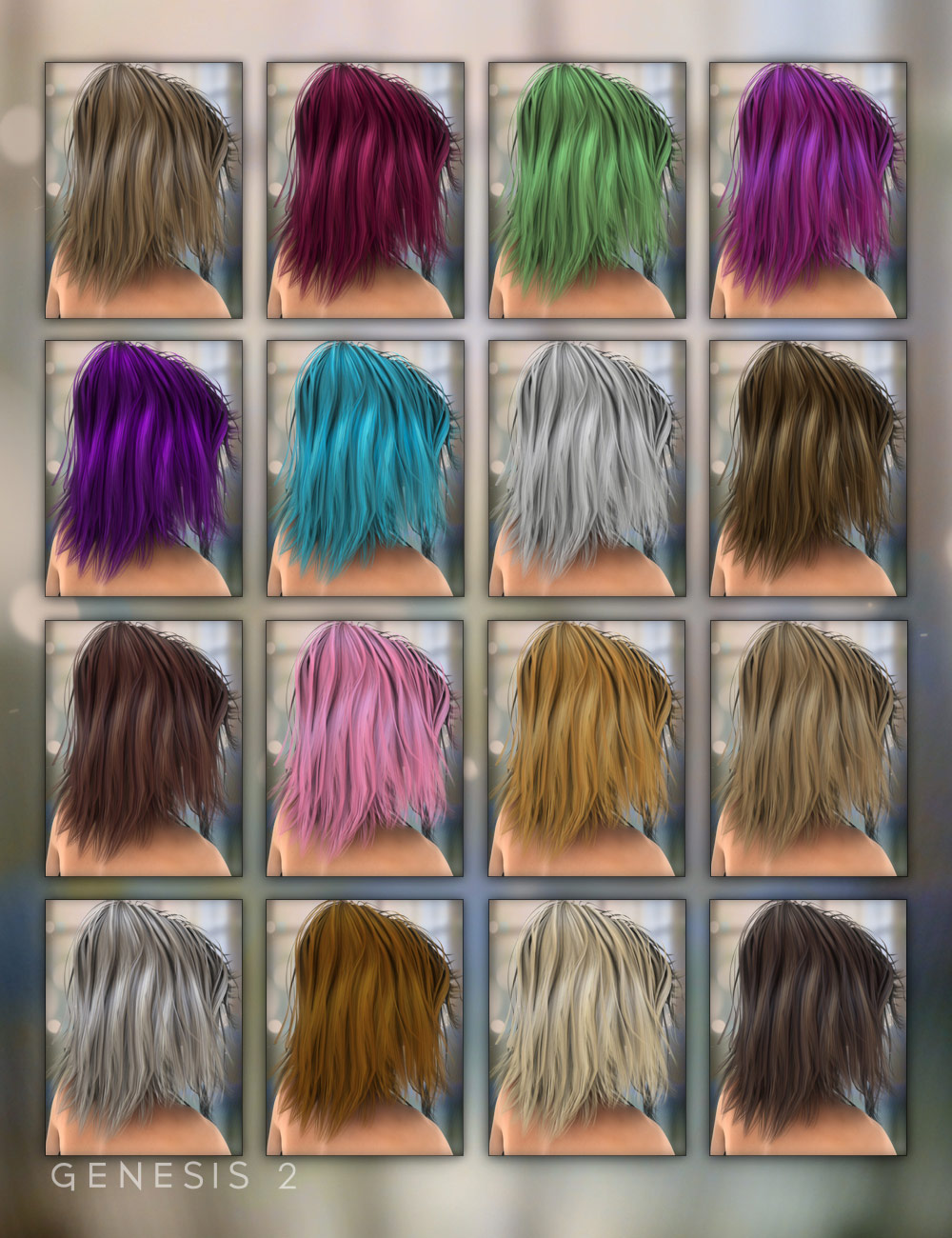 Fiora Hair for Genesis 2 Females and Victoria 4 Fiora Hair for Genesis 2 Females and Victoria 4 by: SWAM, 3D Models by Daz 3D