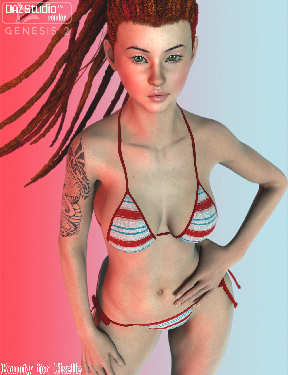 Bounty Character For Giselle 6 by: Morris, 3D Models by Daz 3D