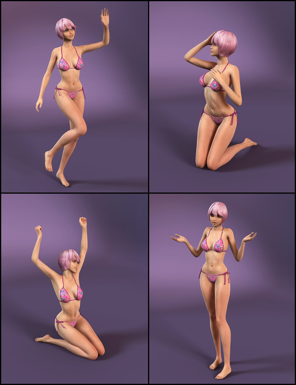 Essential Aiko Poses for Aiko 6 Essential Aiko Poses for Aiko 6 by: blondie9999, 3D Models by Daz 3D