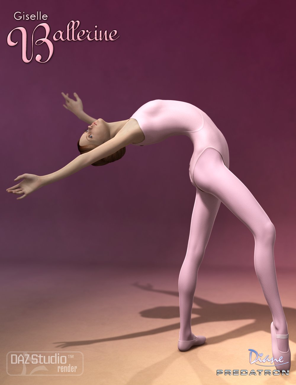 Giselle 6 Ballerina Poses & En Pointe Shoes Giselle 6 Ballerina Poses & En Pointe Shoes by: Diane, 3D Models by Daz 3D