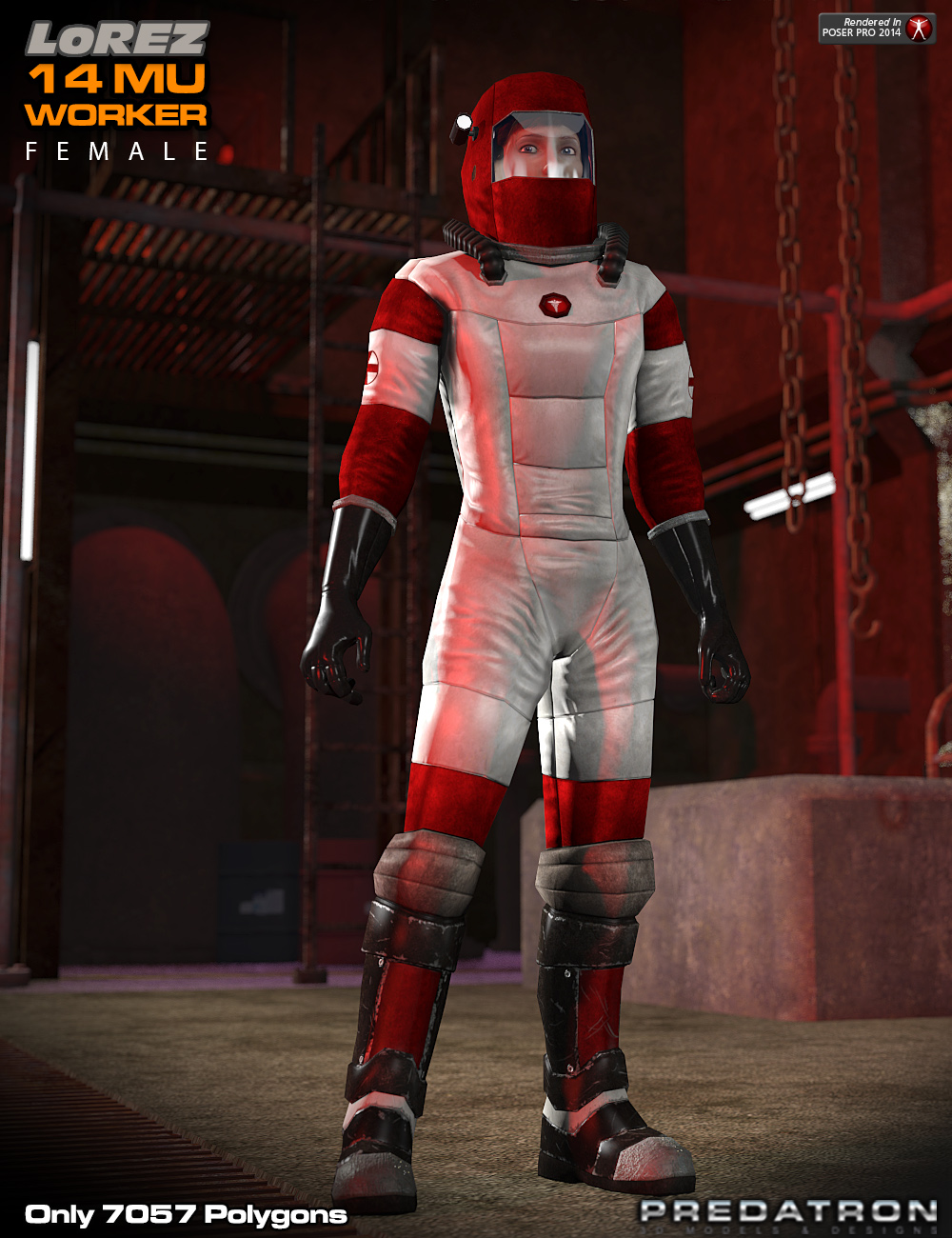 LoREZ 14MU Worker Bundle | Daz 3D