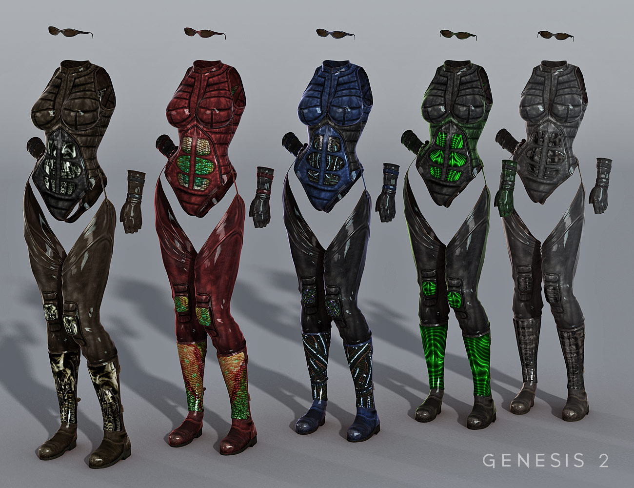 Textures for Mech Girl for Genesis 2 Female(s) by: DarkStarBurning, 3D Models by Daz 3D