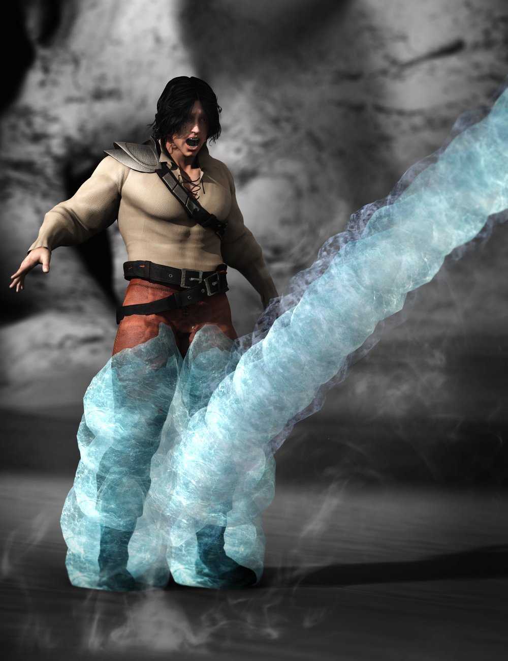 Raw Energy Effects by: RawArt, 3D Models by Daz 3D