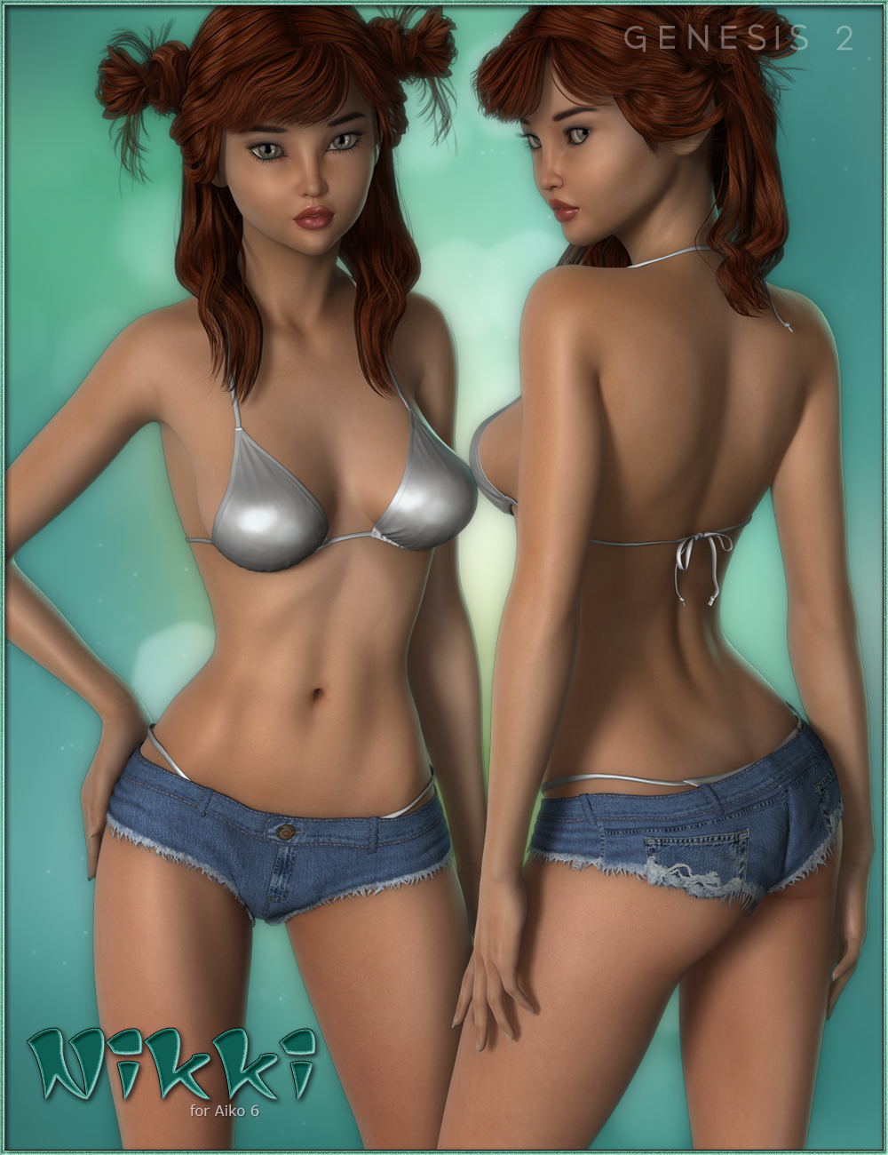 FW Nikki by: Fred Winkler Art, 3D Models by Daz 3D