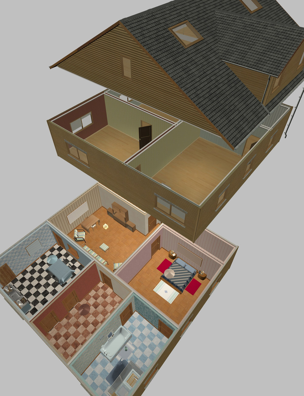 Home One Bundle by: maclean, 3D Models by Daz 3D