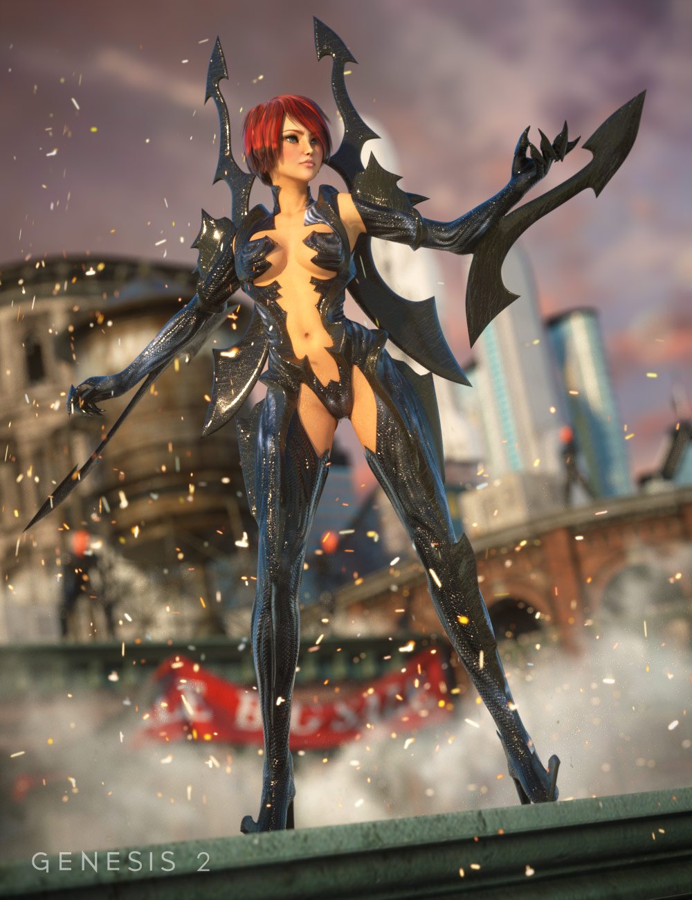 Razor Thorn for Genesis 2 Female(s) Razor Thorn for Genesis 2 Female(s) by: , 3D Models by Daz 3D