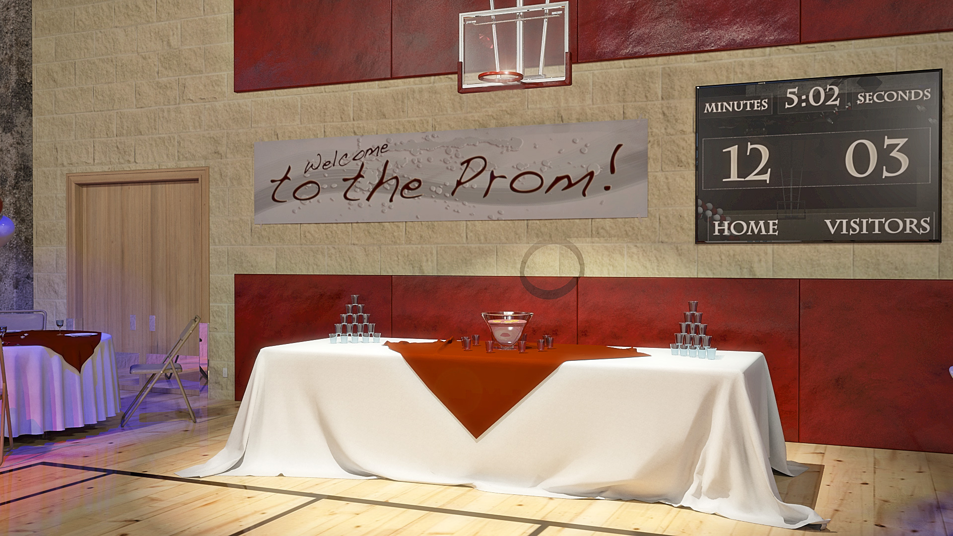 High School Prom Props by: , 3D Models by Daz 3D