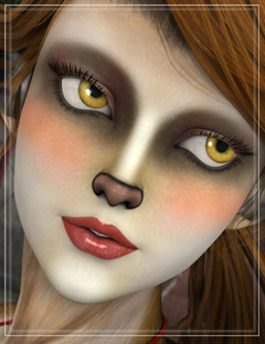 Cute N Foxy for Aiko 6 by: 3DCelebrity, 3D Models by Daz 3D