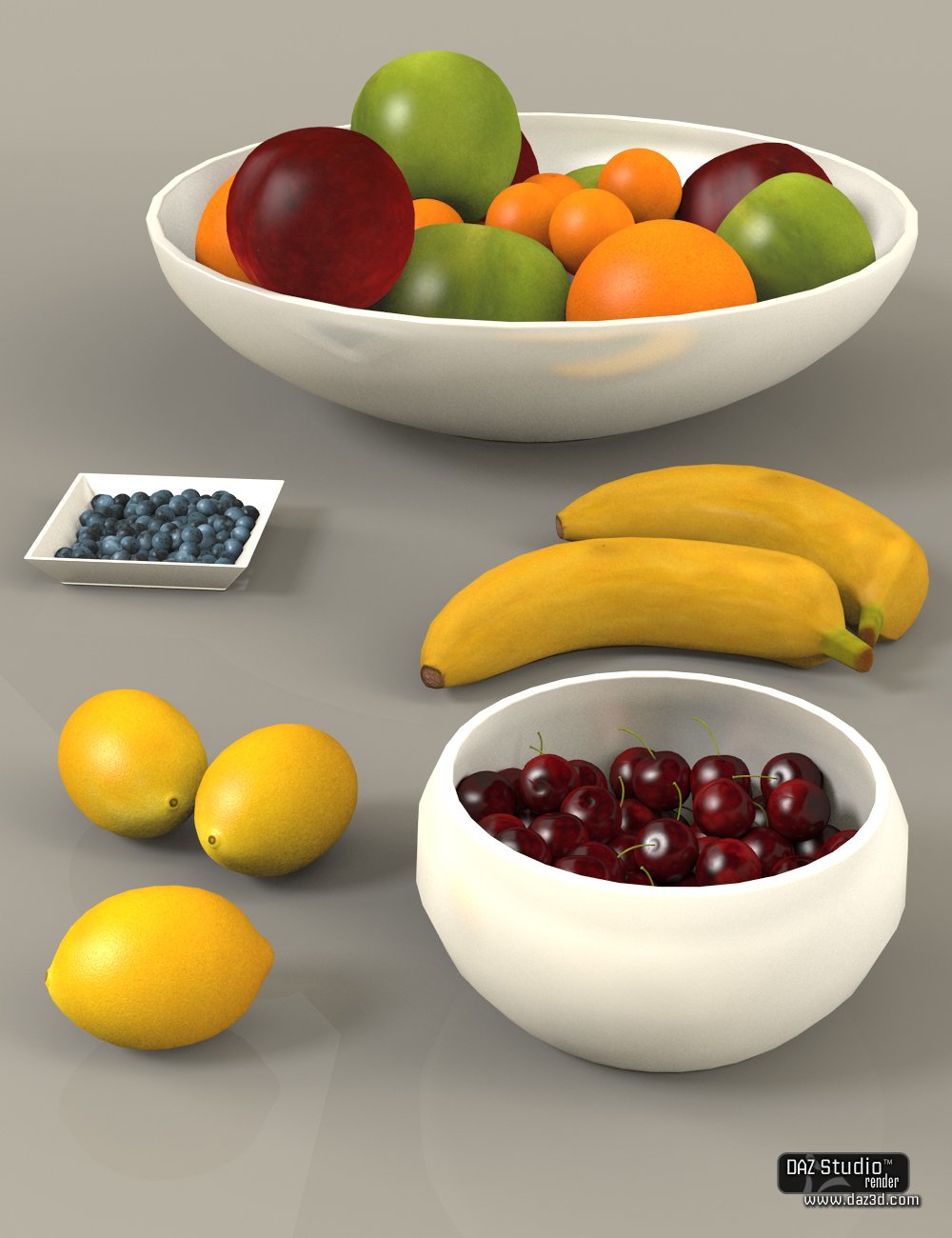 MHE: Fruit by: Lantios, 3D Models by Daz 3D