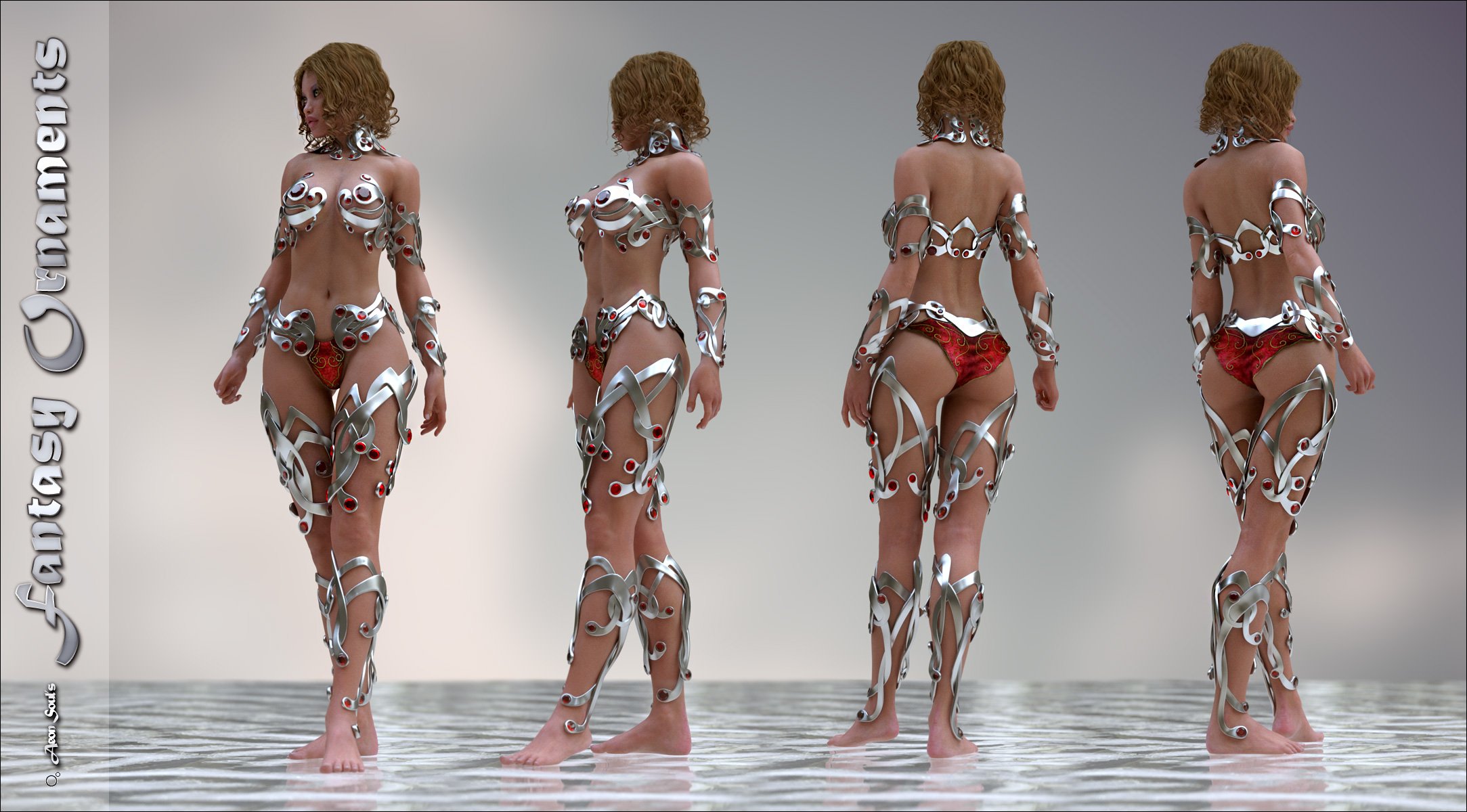 Fantasy Ornaments for Genesis 2 Female(s) Fantasy Ornaments for Genesis 2 Female(s) by: Aeon Soul, 3D Models by Daz 3D