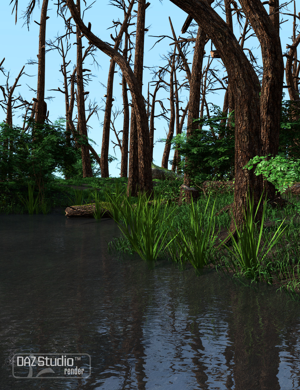 Nature - Lake by: Andrey Pestryakov, 3D Models by Daz 3D