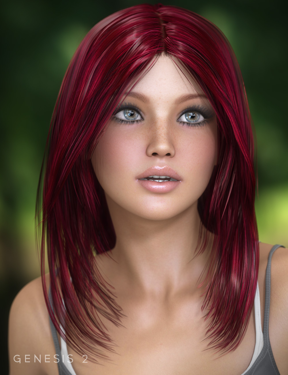Colors for Flirty Hair by: goldtassel, 3D Models by Daz 3D