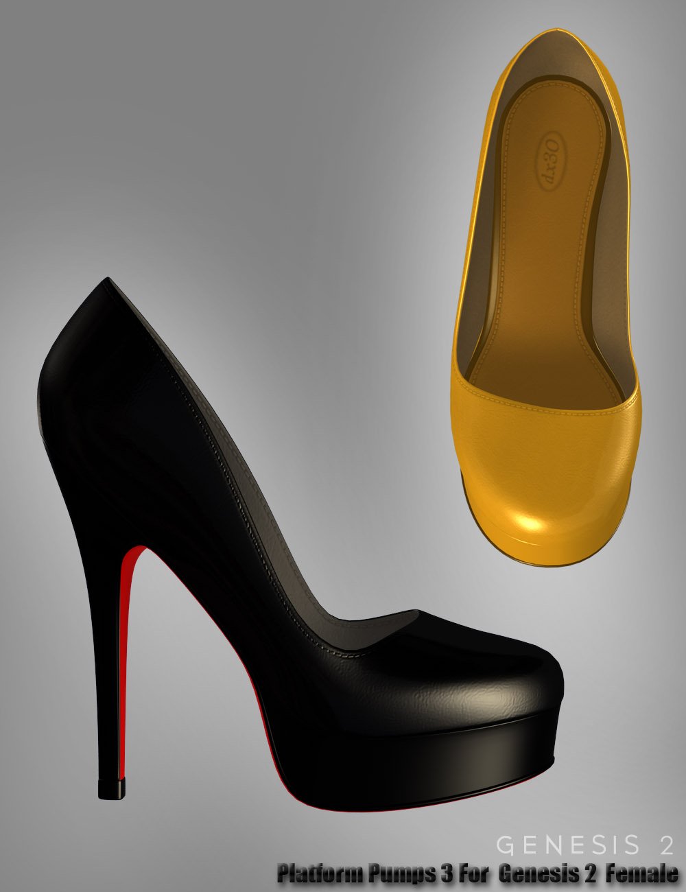 Platform Pumps 3 For Genesis 2 Female(s) Platform Pumps 3 For Genesis 2 Female(s) by: dx30, 3D Models by Daz 3D