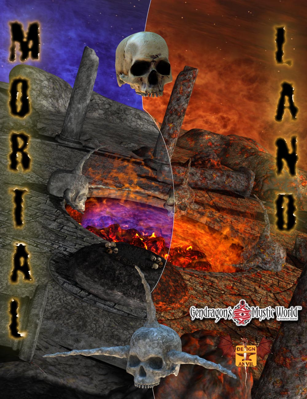 G3D Mortal Land by: Design AnvilGendragon3D, 3D Models by Daz 3D