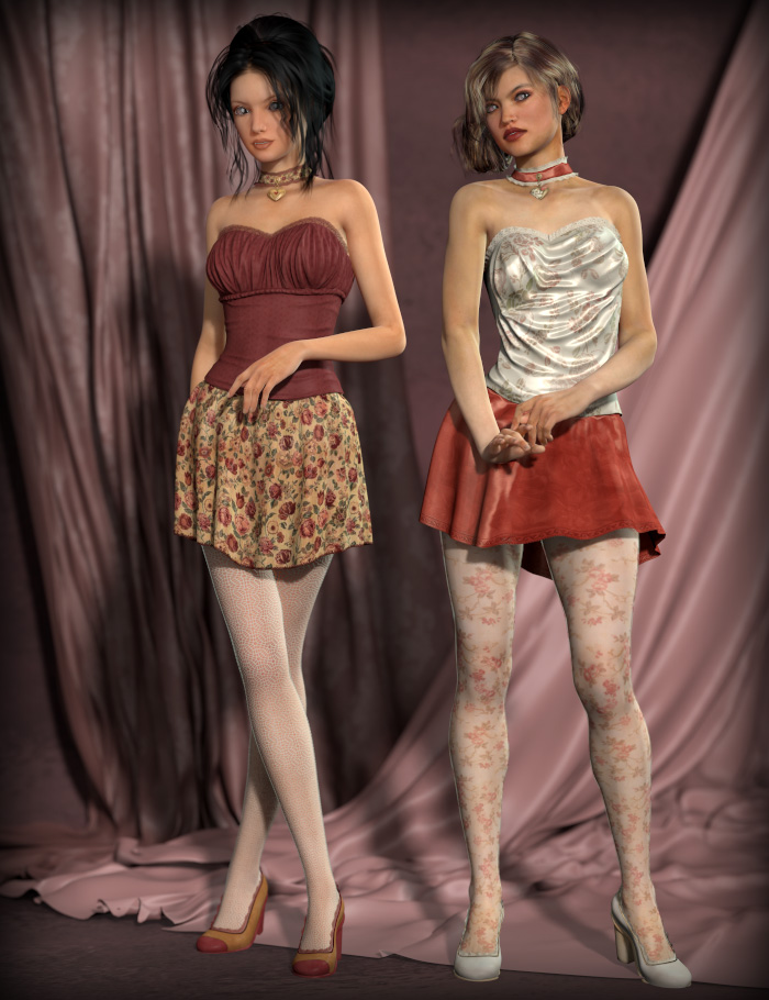 Colorful Kiriko Colorful Kiriko by: esha, 3D Models by Daz 3D
