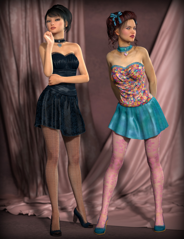 Colorful Kiriko Colorful Kiriko by: esha, 3D Models by Daz 3D