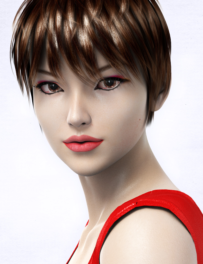 Lotus Flower for Aiko 6 by: FWDesignForbiddenWhispers, 3D Models by Daz 3D