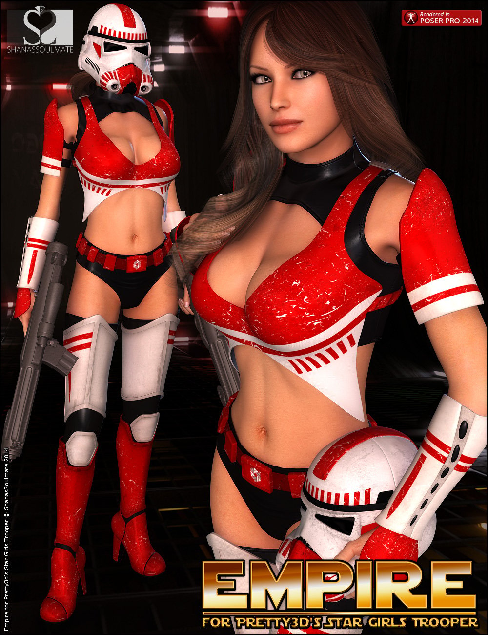 Empire for Star Girls-Trooper by: ShanasSoulmate, 3D Models by Daz 3D