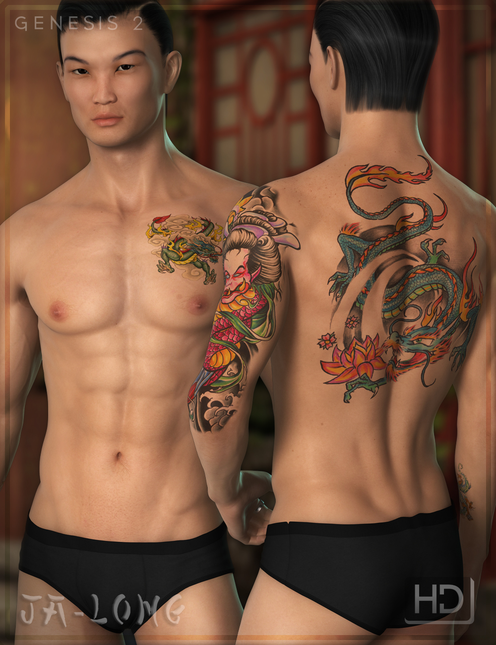 FW Ja-Long HD for Lee 6 FW Ja-Long HD for Lee 6 by: Fred Winkler Art, 3D Models by Daz 3D