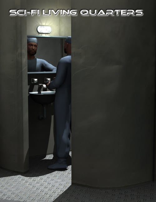 Sci-Fi Living Quarters Sci-Fi Living Quarters by: FirstBastion, 3D Models by Daz 3D