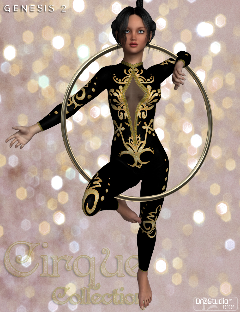 Cirque Collection for Genesis 2 Female(s) by: Nikisatez, 3D Models by Daz 3D