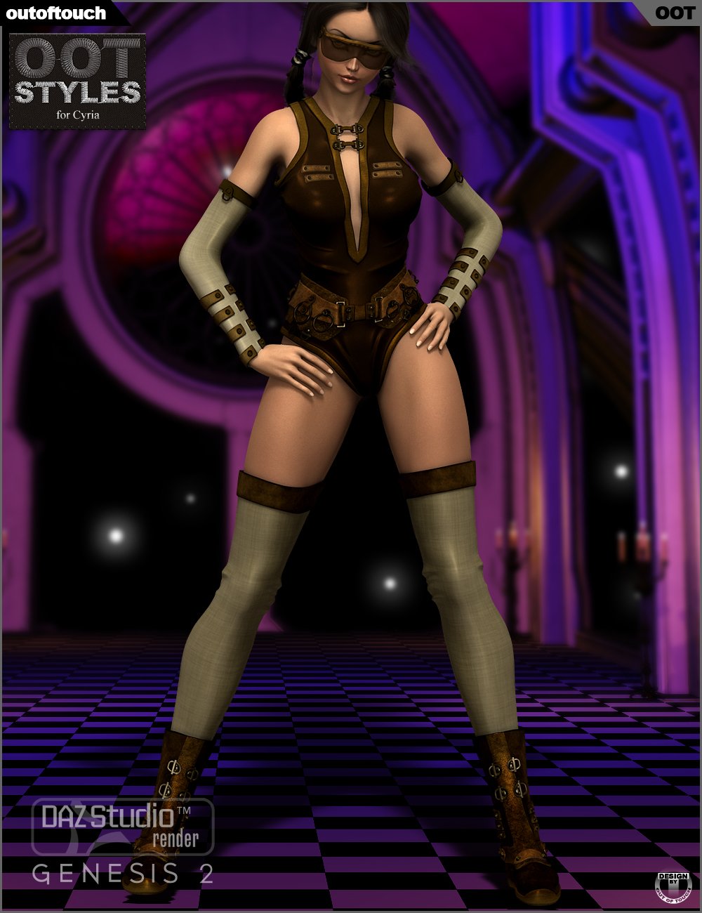 OOT Styles for Cyria by: outoftouch, 3D Models by Daz 3D