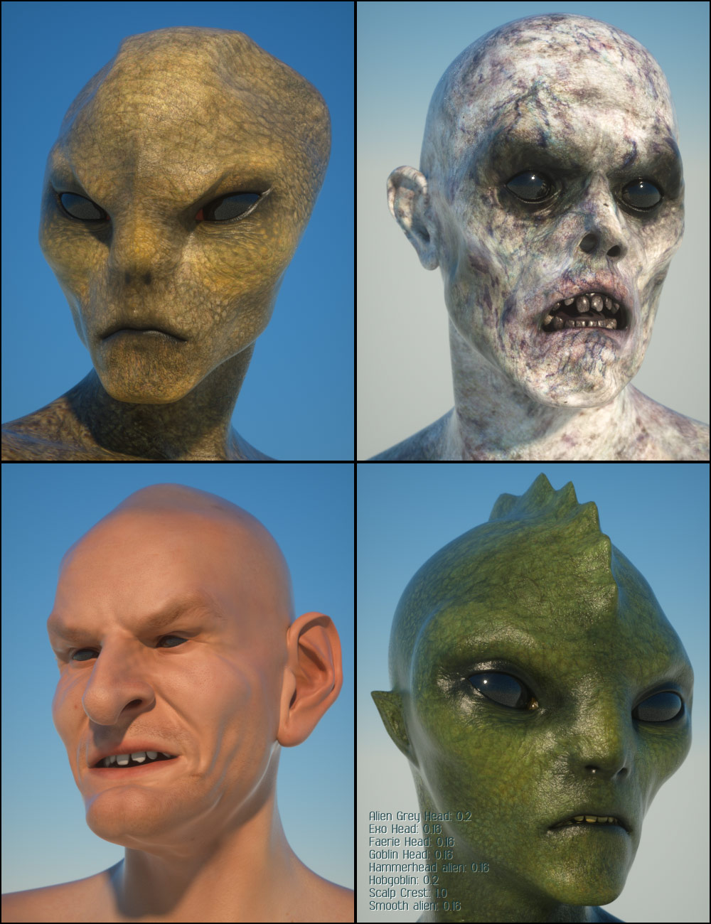 Creature Creator for Genesis 2 Male(s) by: , 3D Models by Daz 3D