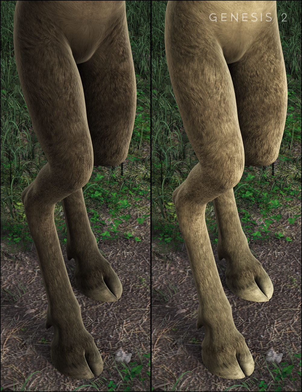 Creature Creator Add-ons for Genesis 2 Male(s) by: , 3D Models by Daz 3D