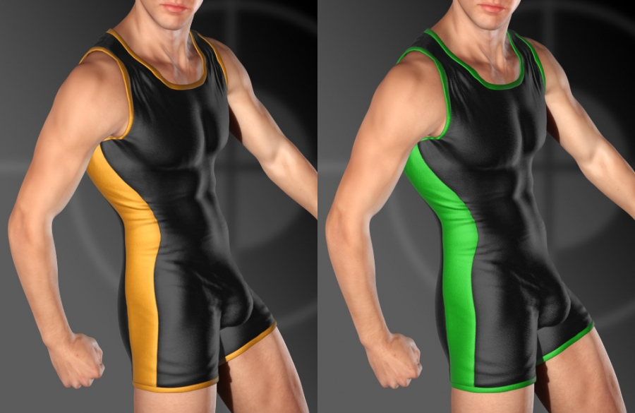Mec4D Weightlifting Suit for Genesis 2 Male(s) by: Mec4D, 3D Models by Daz 3D