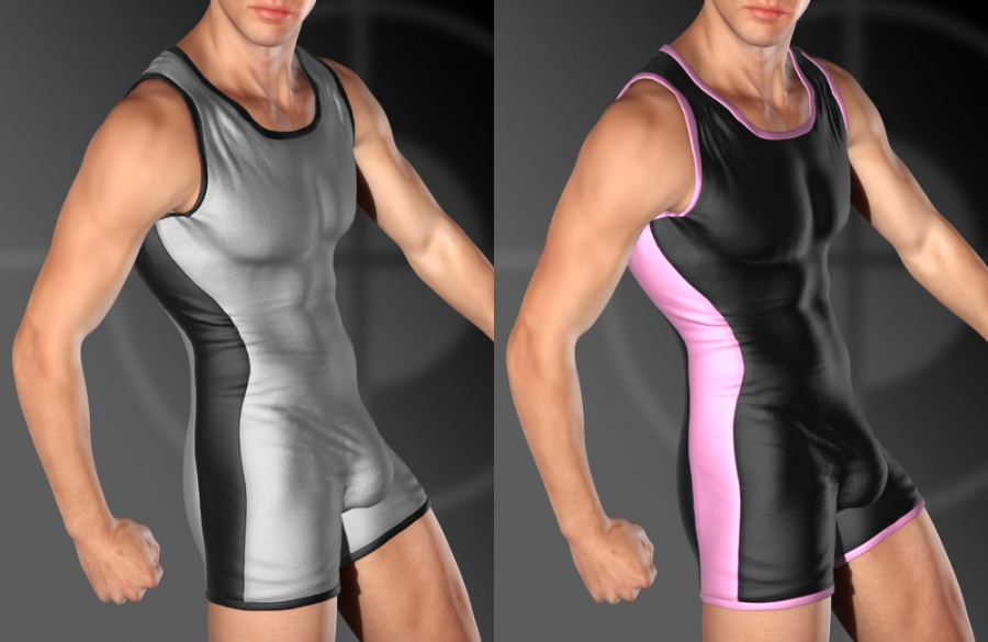 Mec4D Weightlifting Suit for Genesis 2 Male(s) by: Mec4D, 3D Models by Daz 3D