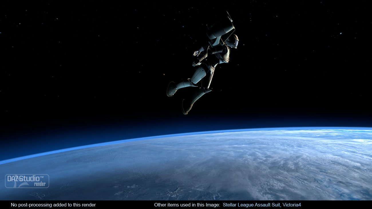 Blue Planet - Orbital View by: Aako, 3D Models by Daz 3D
