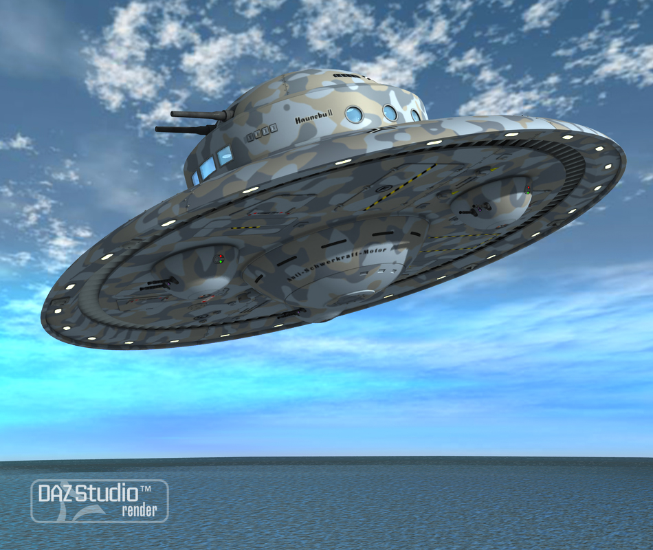 UFO by: petipet, 3D Models by Daz 3D