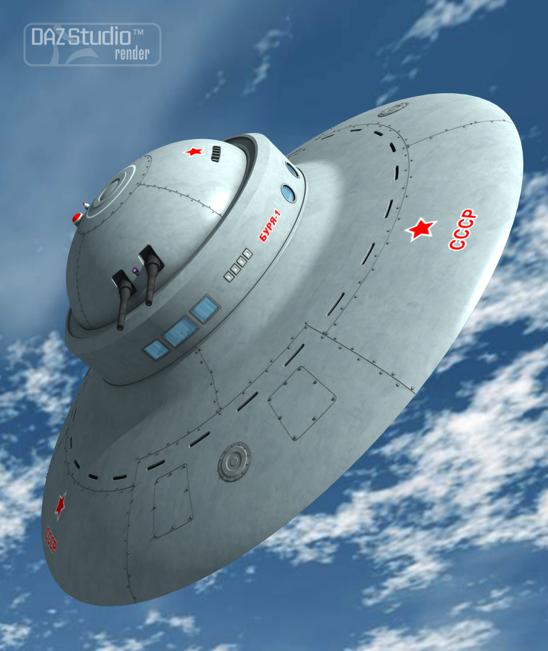 UFO by: petipet, 3D Models by Daz 3D