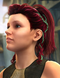 Colors for Viking Female Hair by: goldtassel, 3D Models by Daz 3D