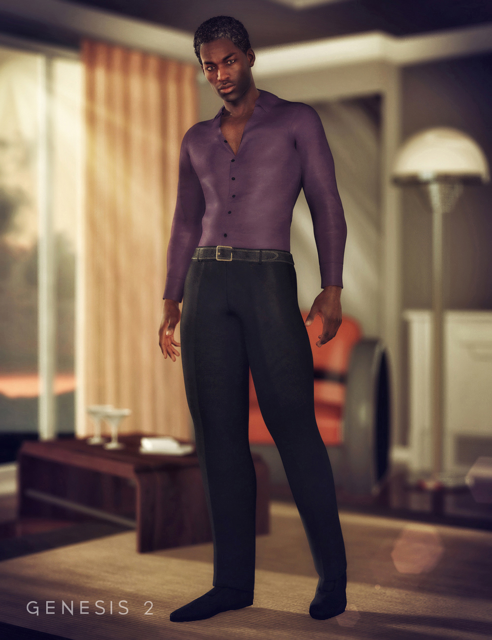 Minato Outfit for Genesis 2 Male(s) by: NikisatezSarsa, 3D Models by Daz 3D