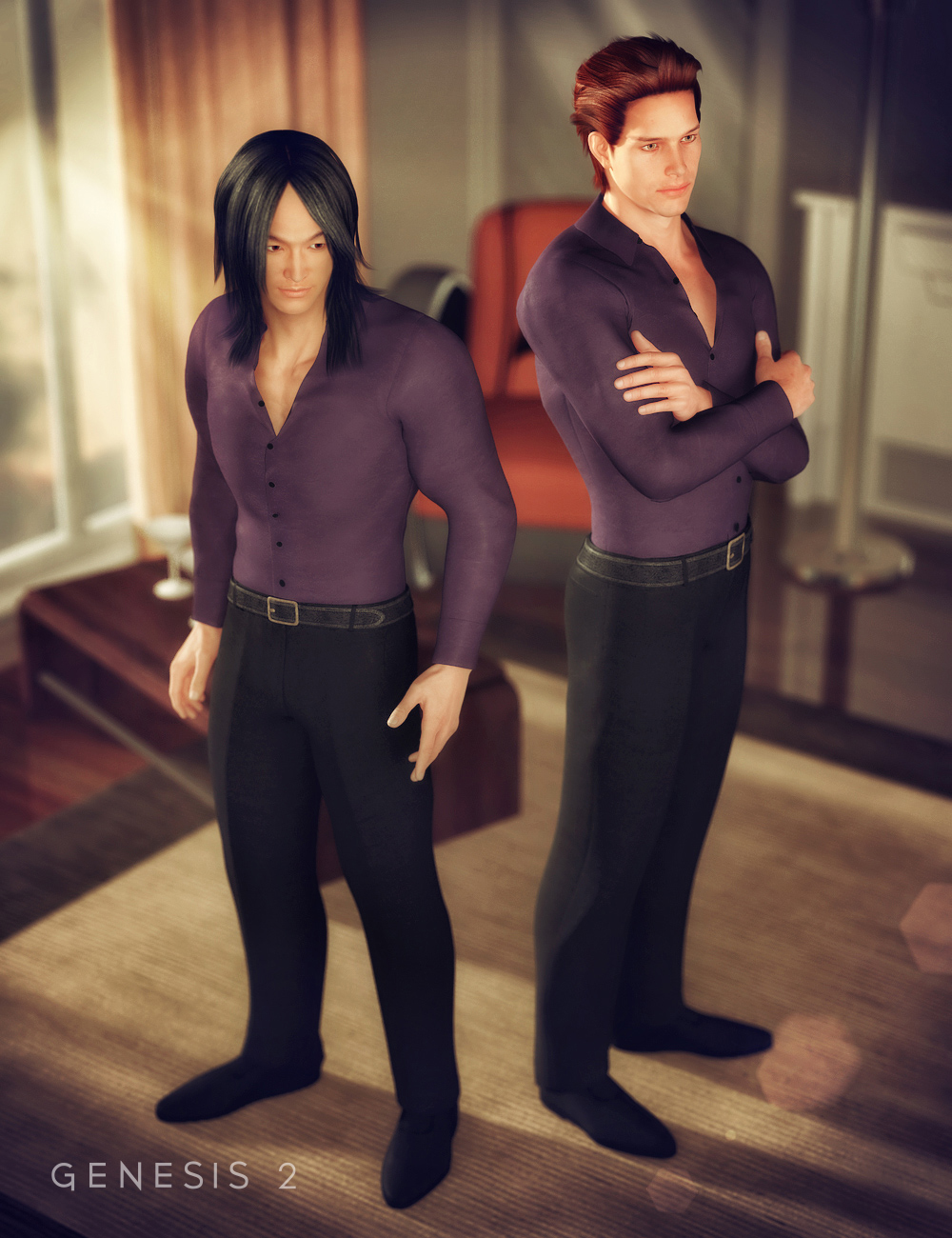 Minato Outfit for Genesis 2 Male(s) Minato Outfit for Genesis 2 Male(s) by: NikisatezSarsa, 3D Models by Daz 3D