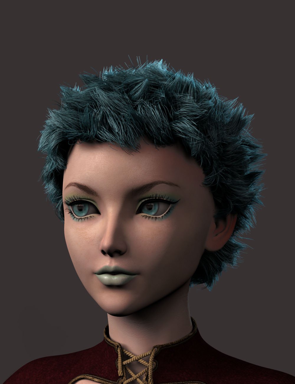 DP Aiko 6 Sport Dynamic Hair DP Aiko 6 Sport Dynamic Hair by: , 3D Models by Daz 3D