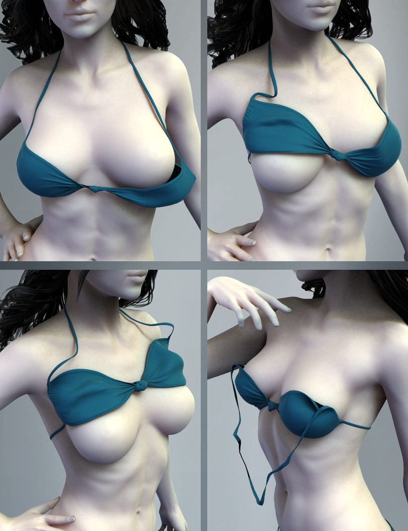 Hongyu's Bikini 2 for V6 Hongyu's Bikini 2 for V6 by: hongyu, 3D Models by Daz 3D