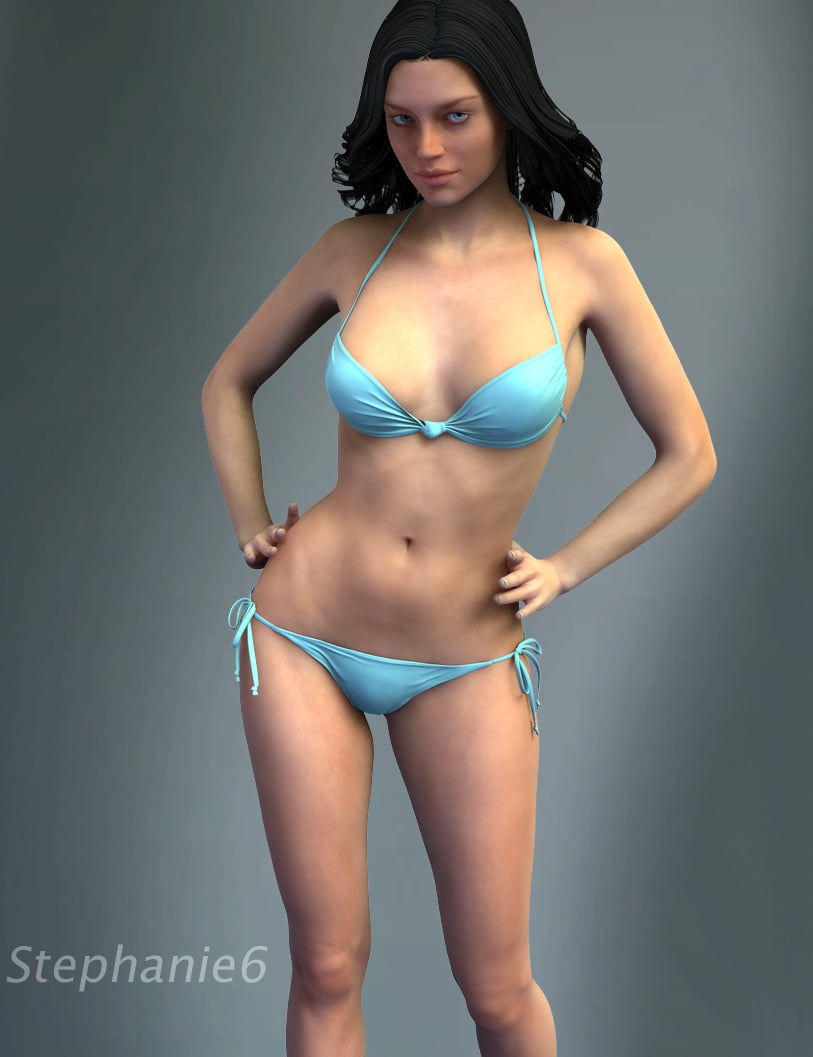 Hongyu's Bikini 2 for V6 by: hongyu, 3D Models by Daz 3D