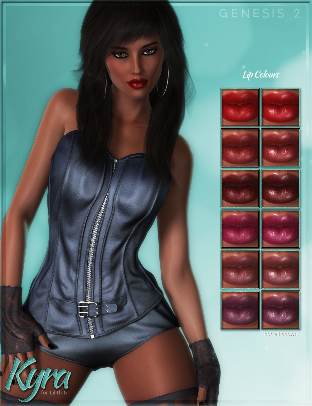 FW Kyra for Lilith 6 FW Kyra for Lilith 6 by: Fred Winkler Art, 3D Models by Daz 3D