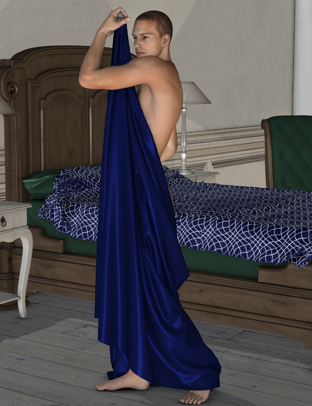 Beyond Bedding for Poser by: Khory, 3D Models by Daz 3D