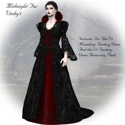 Midnight Midnight by: LaurieS, 3D Models by Daz 3D