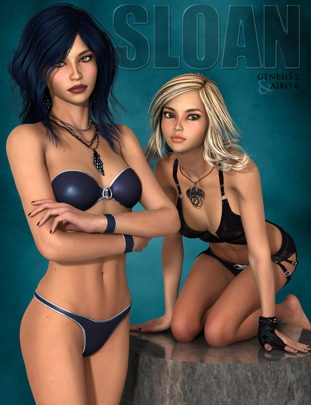 LY Sloan by: Lyoness, 3D Models by Daz 3D