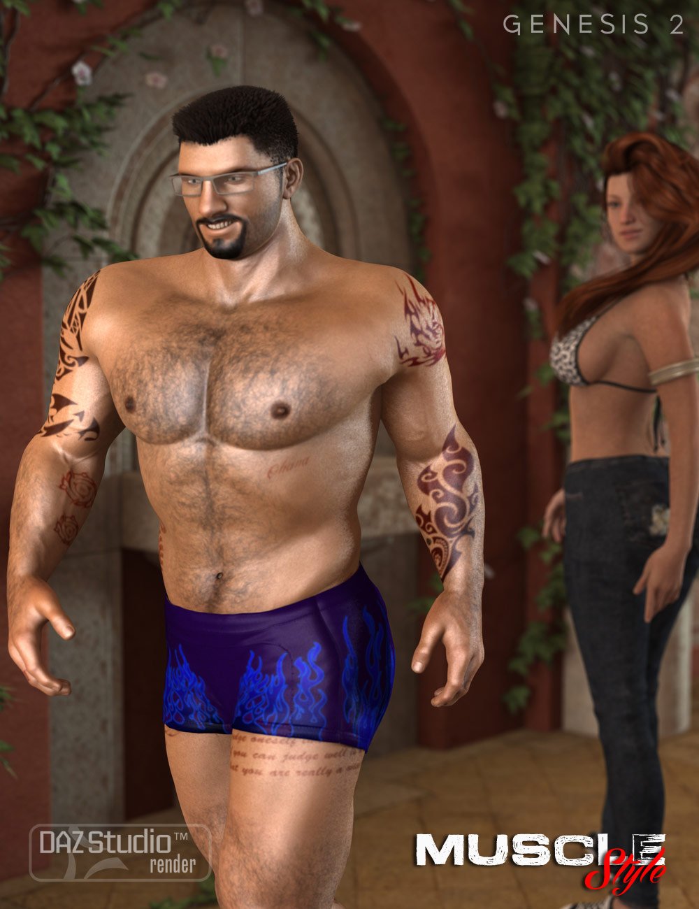 Muscle Style for SY Swimwear Muscle Style for SY Swimwear by: Muscleman, 3D Models by Daz 3D